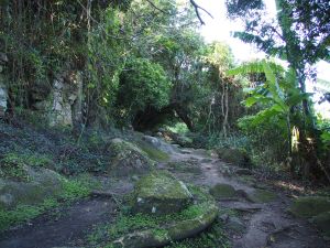 Wunderschöner Weg an der Lagoa entlang